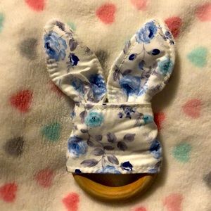 Bunny Ear Teething Ring